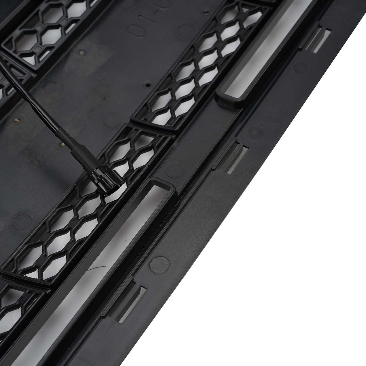 Matt Black Front Bumper Grill Grille Pour Ford Ranger 2001-2003 With LED Light
