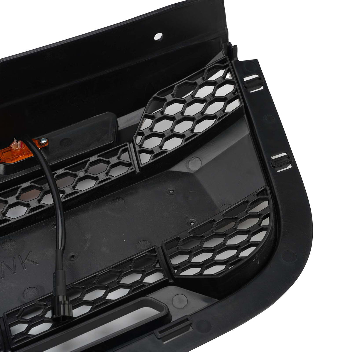 Matt Black Front Bumper Grill Grille Pour Ford Ranger 2001-2003 With LED Light