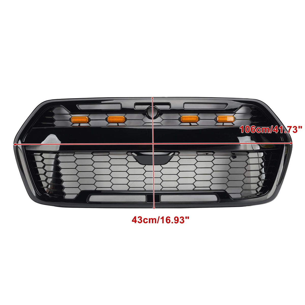 Front Bumper Grille 2467809 Pour Ford Transit MK8 Trail 2019-Onwards Raptor Style