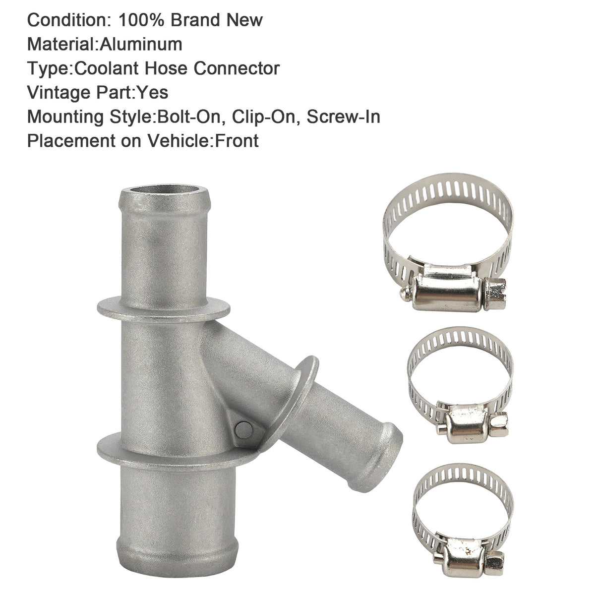Connecteur de Tuyau de Liquide de Refroidissement 47157 Pour Chevrolet Silverado 1999-2013