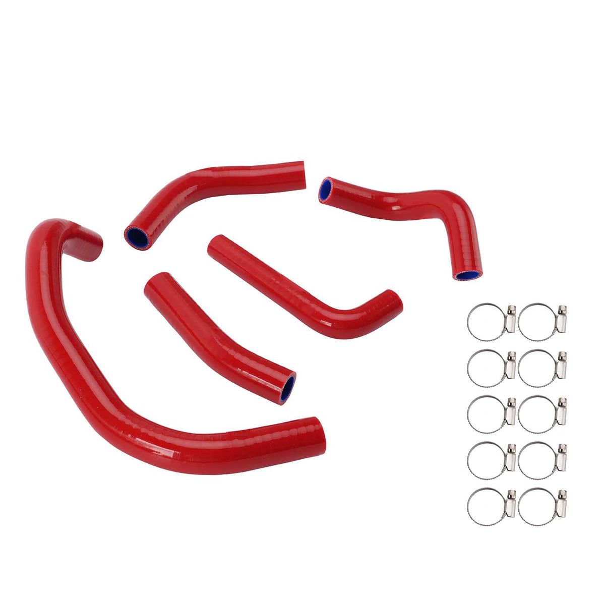 Kit de durites de refroidissement en silicone pour radiateur Honda CB500SF 2026+ Red
