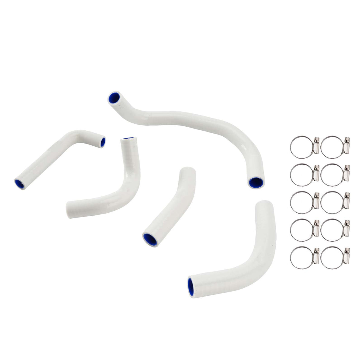 Kit de durites de refroidissement en silicone pour radiateur Honda CB500SF 2026+ White