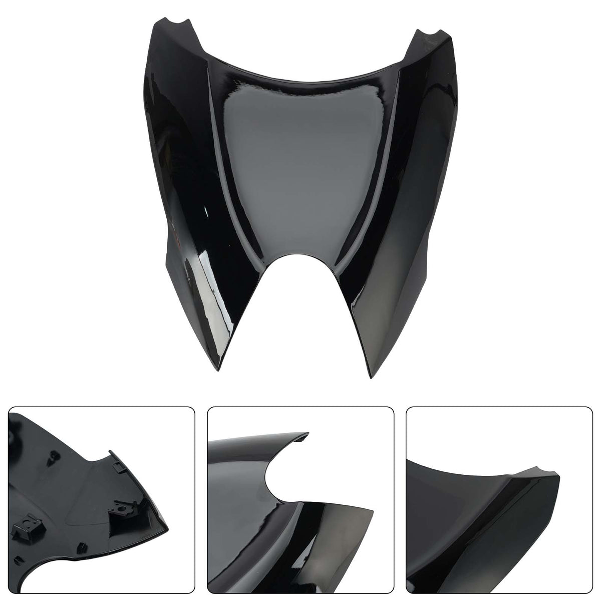 Panneau inférieur de carénage de selle arrière pour Trident 660 2022-2025 Black