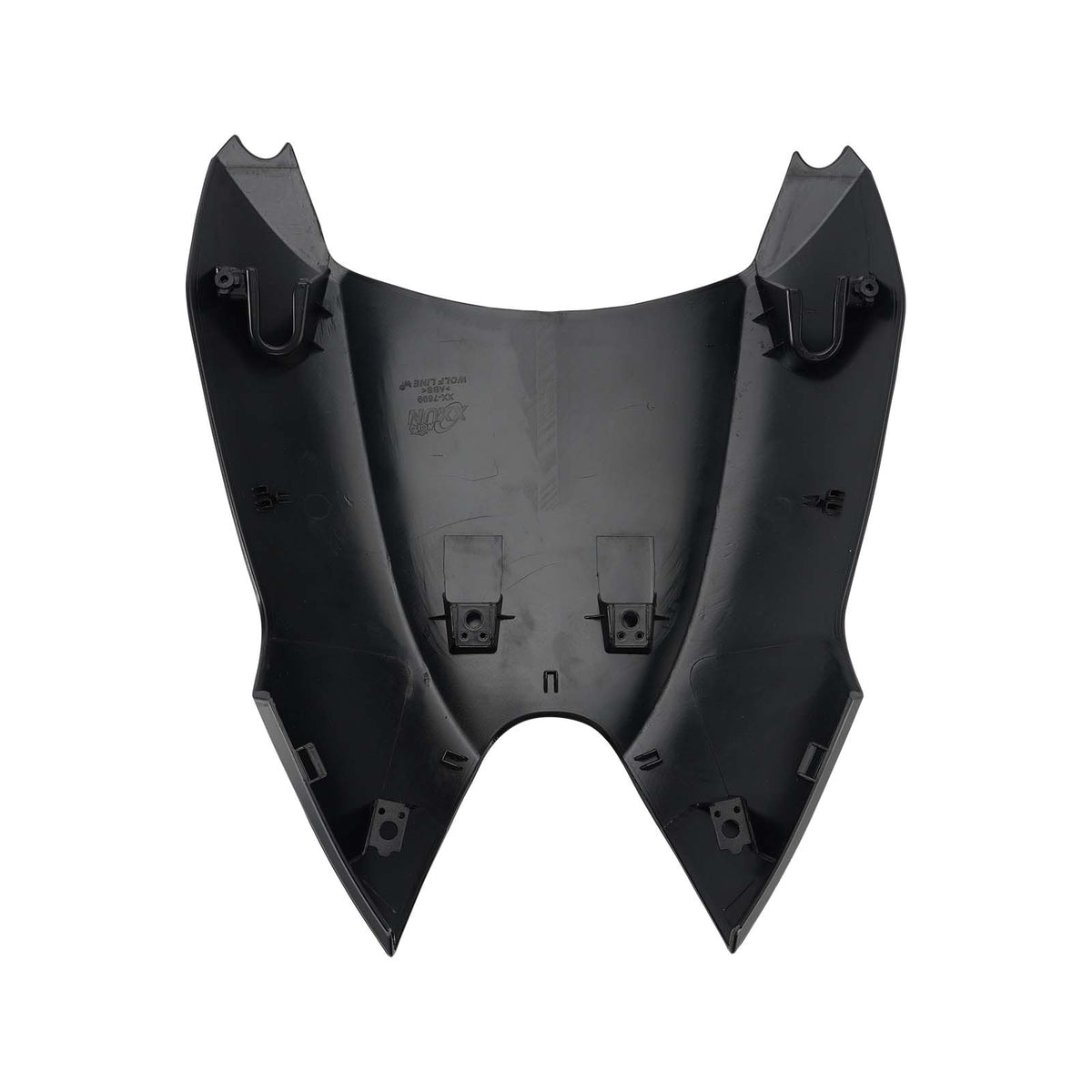 Panneau inférieur de carénage de selle arrière pour Trident 660 2022-2025 Black