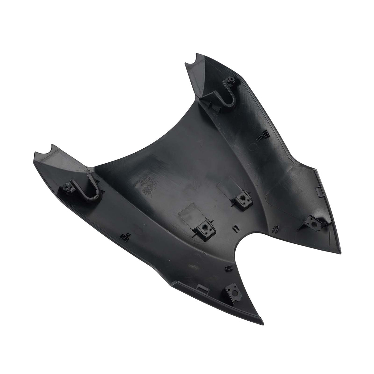 Panel inferior del carenado del asiento trasero para Trident 660 2022-2025 negro mate