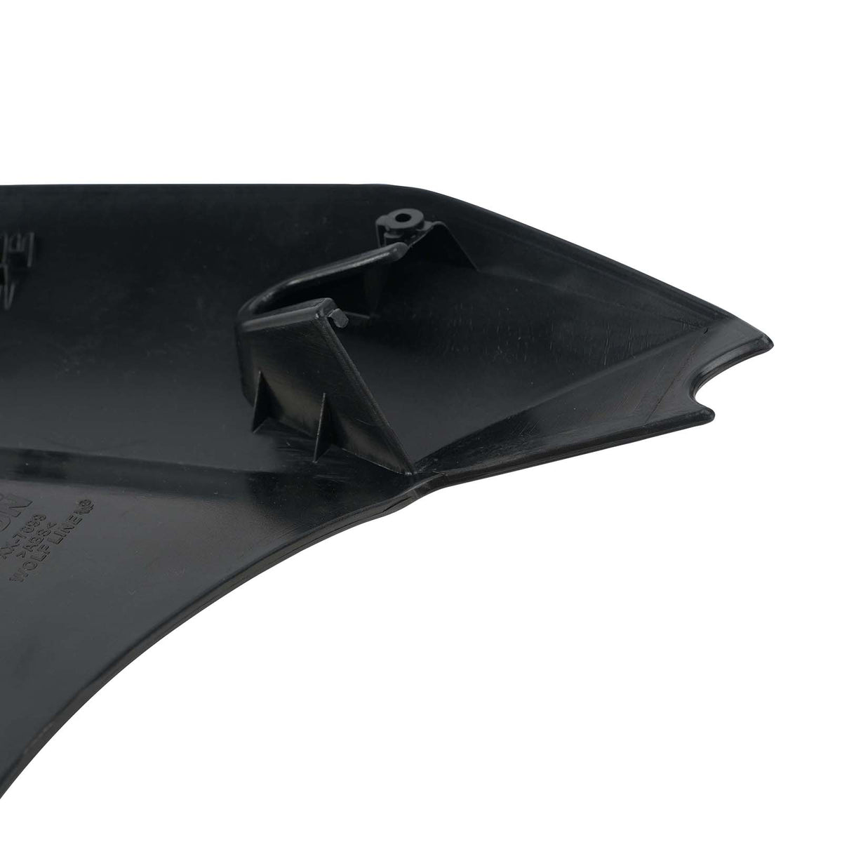 Panel inferior del carenado del asiento trasero para Trident 660 2022-2025 negro mate