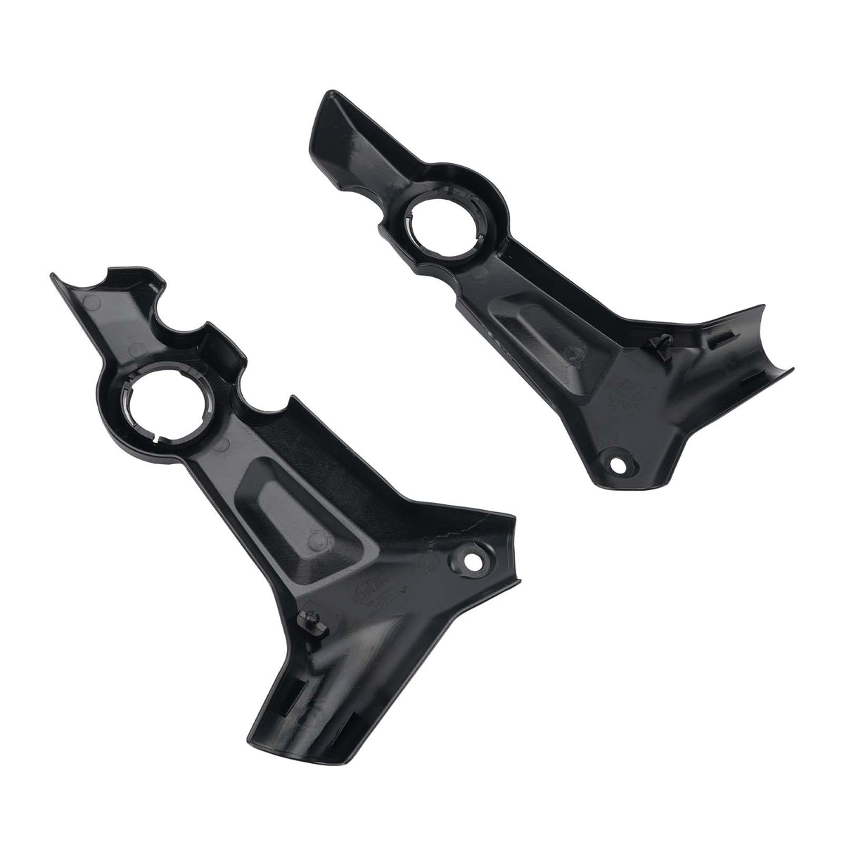 Protección lateral del chasis y carenado para Trident 660 22-25 800 25-27 Negro Mate