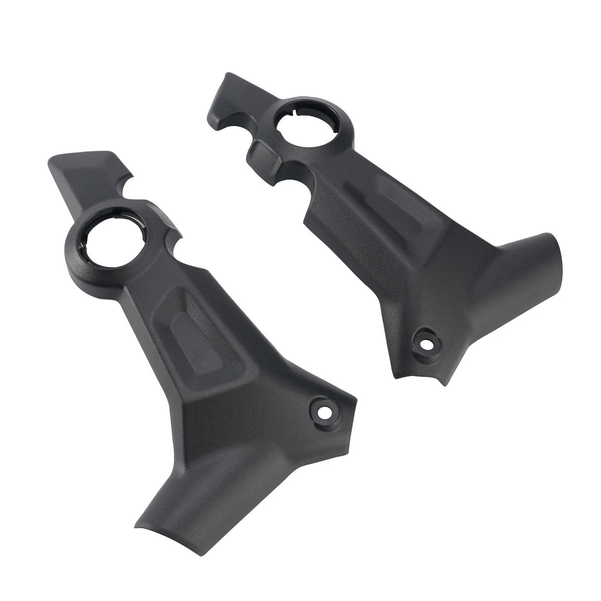 Protección lateral del chasis y carenado para Trident 660 22-25 800 25-27 Negro Mate