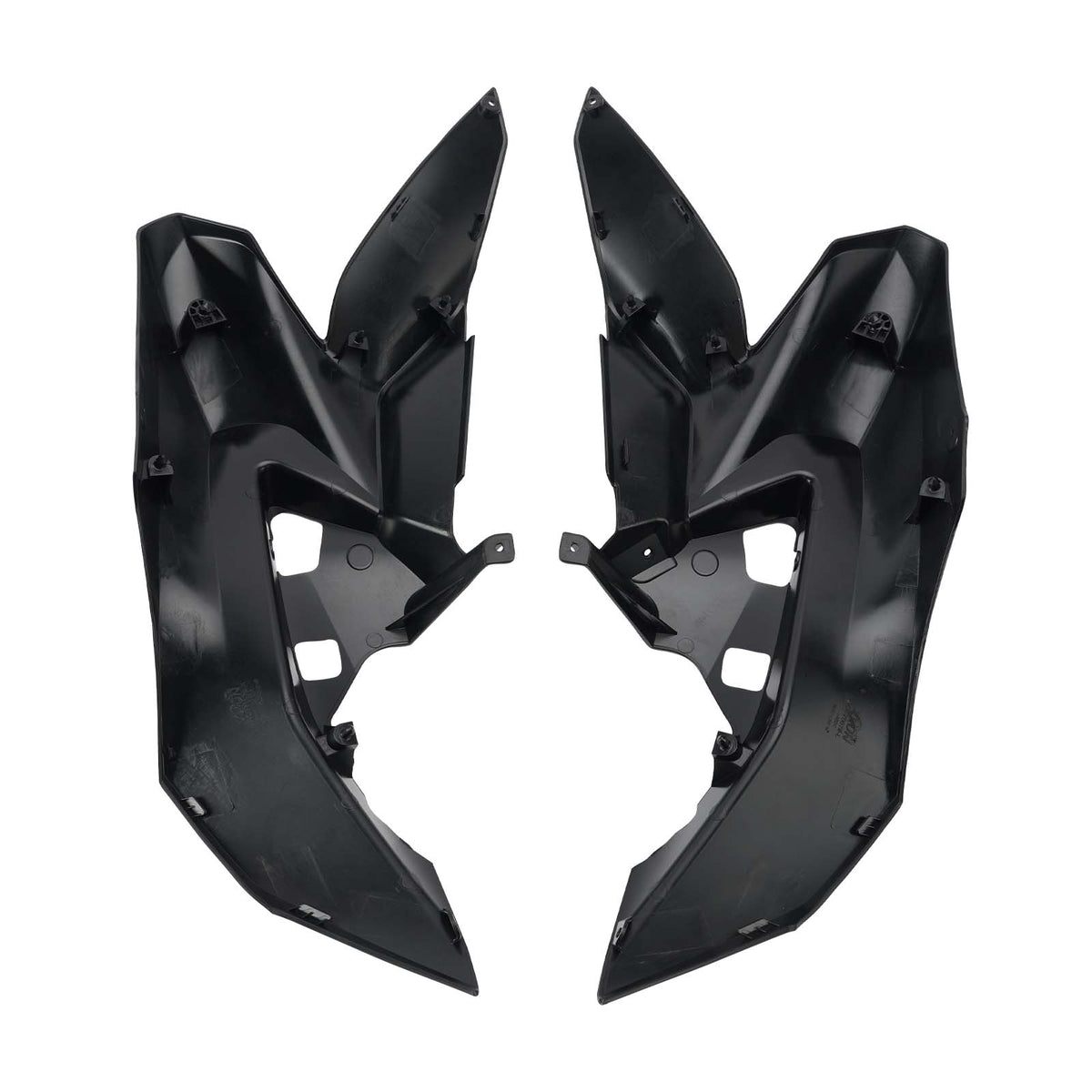 Protección lateral de chasis y carenado para Kawasaki Versys 1000 2019-2024 Negro