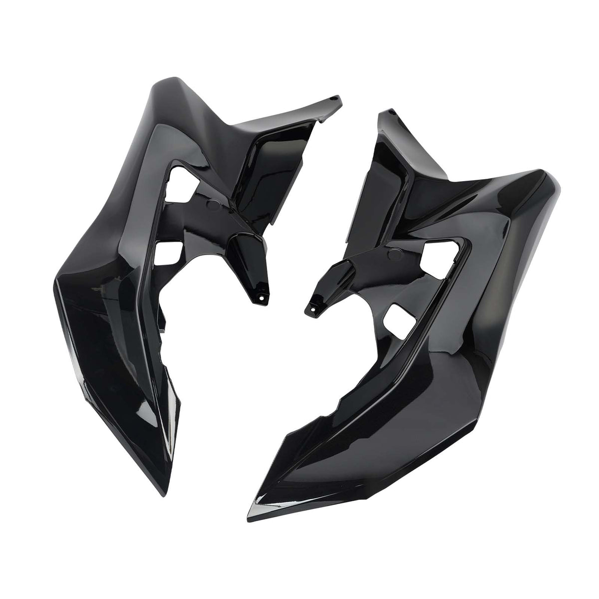 Protección lateral de chasis y carenado para Kawasaki Versys 1000 2019-2024 Negro