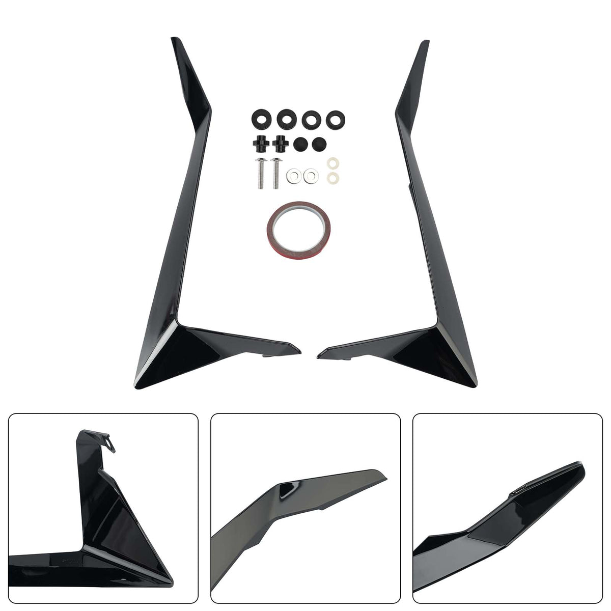 Déflecteur de vent latéral pour Honda Forza 750 NSS750 2025-2026 Black