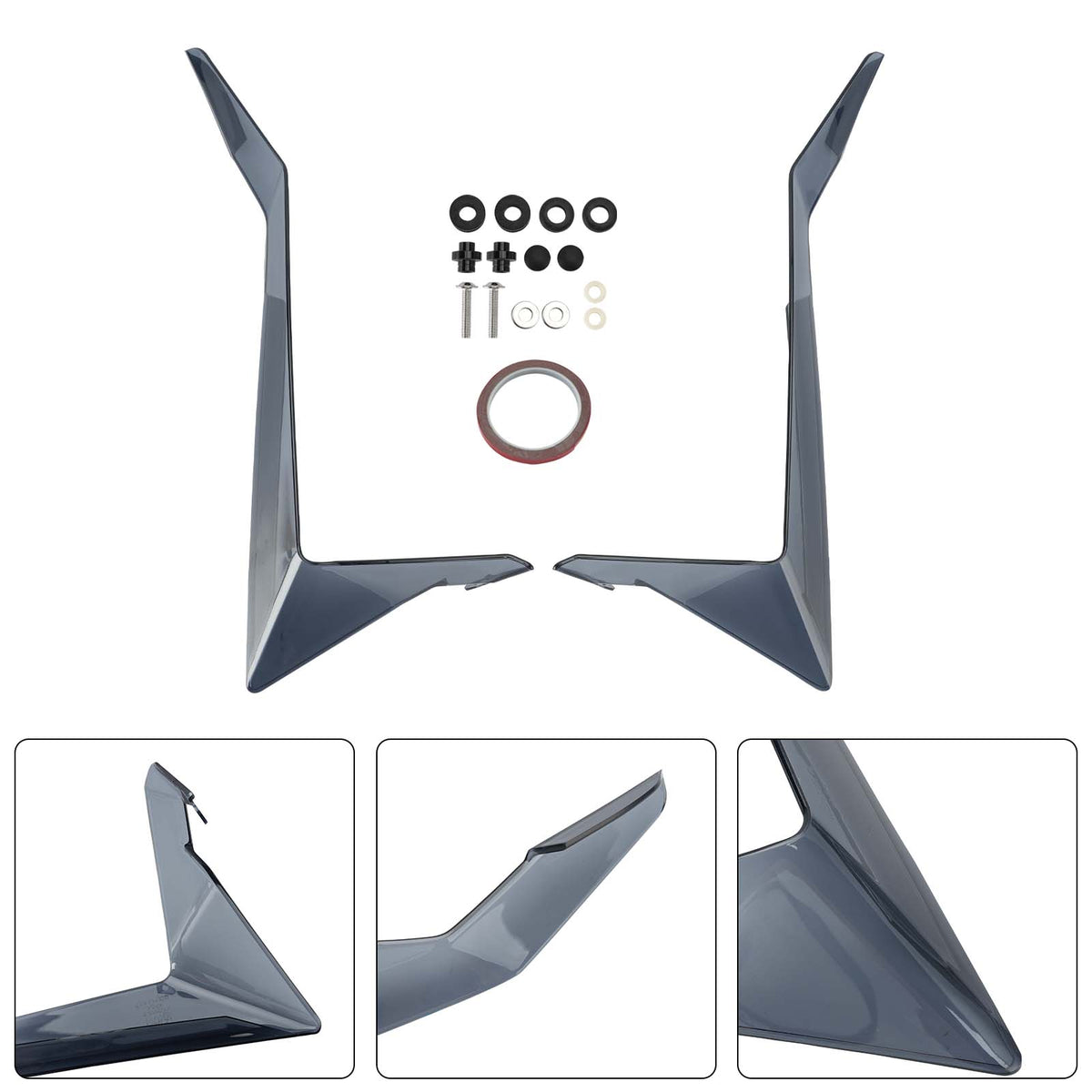Déflecteur de vent latéral pour Honda Forza 750 NSS750 2025-2026 Gray