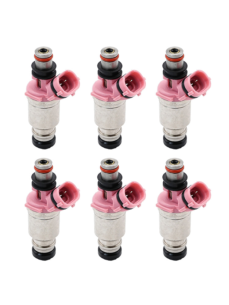 Inyector de combustible 6X para Toyota Landcruiser 4.5L 1FZ-FE 92-95 23250-74080