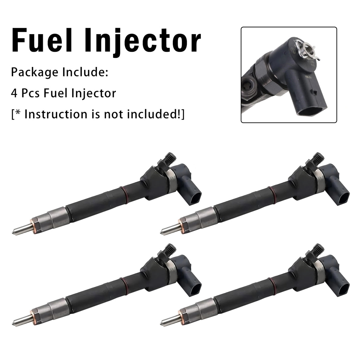 4X Injecteur Carburant Pour Mercedes-Benz E-Class E 320 1999-2002 0445110201
