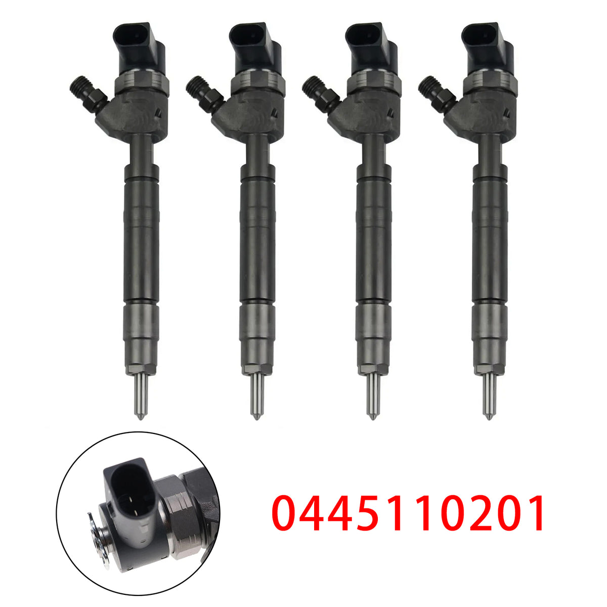 4X Injecteur Carburant Pour Mercedes-Benz E-Class E 320 1999-2002 0445110201