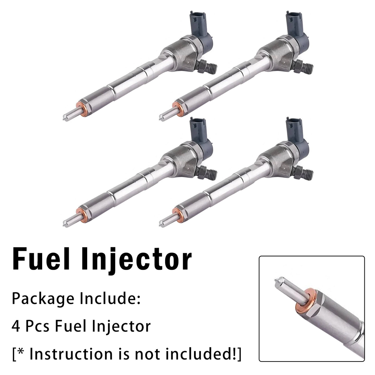 4X Injecteur Carburant Pour Alfa Romeo 147 156 166 1.9 JTD 2001-2010 0445110111