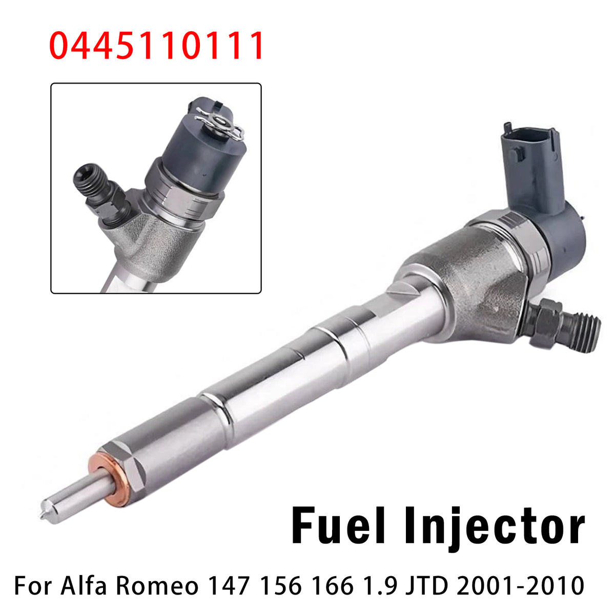 1X Injecteur Carburant Pour Alfa Romeo 147 156 166 1.9 JTD 2001-2010 0445110111