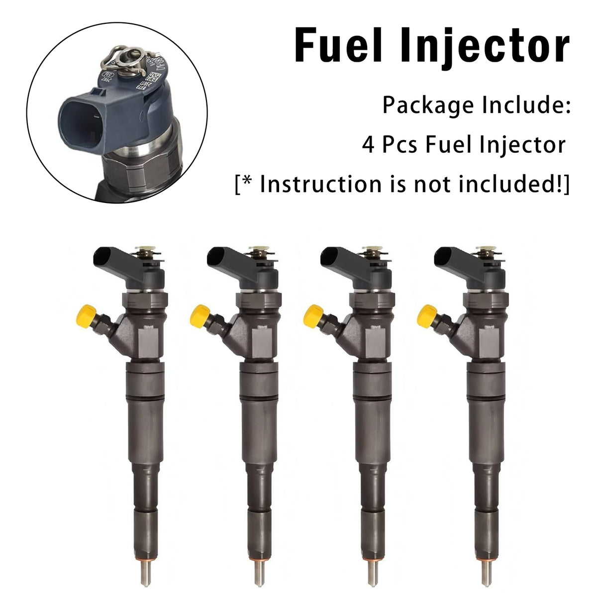 4X Injecteur Carburant Pour BMW 5 Series E60 2004-2010 E61 2004-2010 0445110219