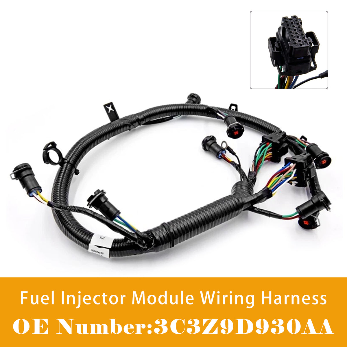 Câblage D’injecteur De Carburant 3C3Z9D930AA Pour Ford 6