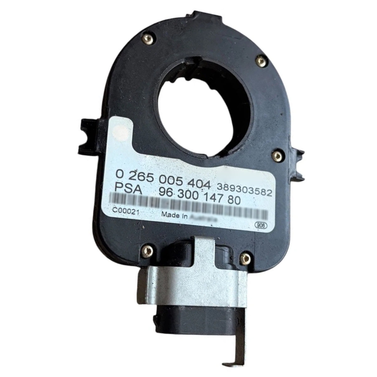 Capteur d’angle de braquage 9630014780 Pour Peugeot