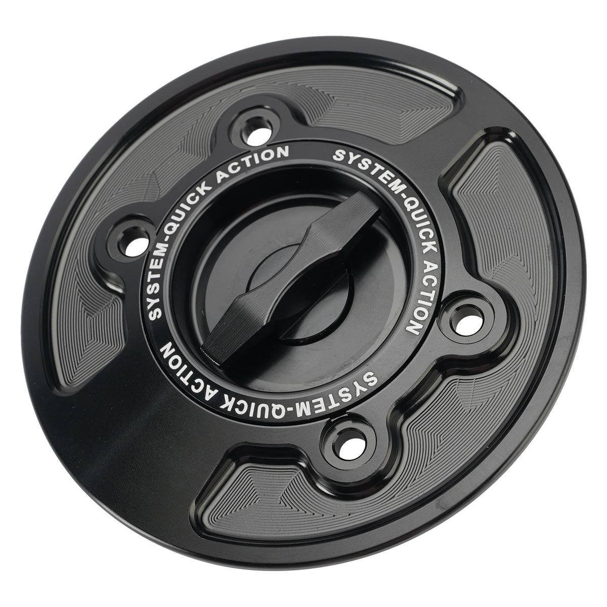 CNC SCHWARZER TANKDECKEL für BMW S 1000 R RR/M 1000 R RR 2008-2026