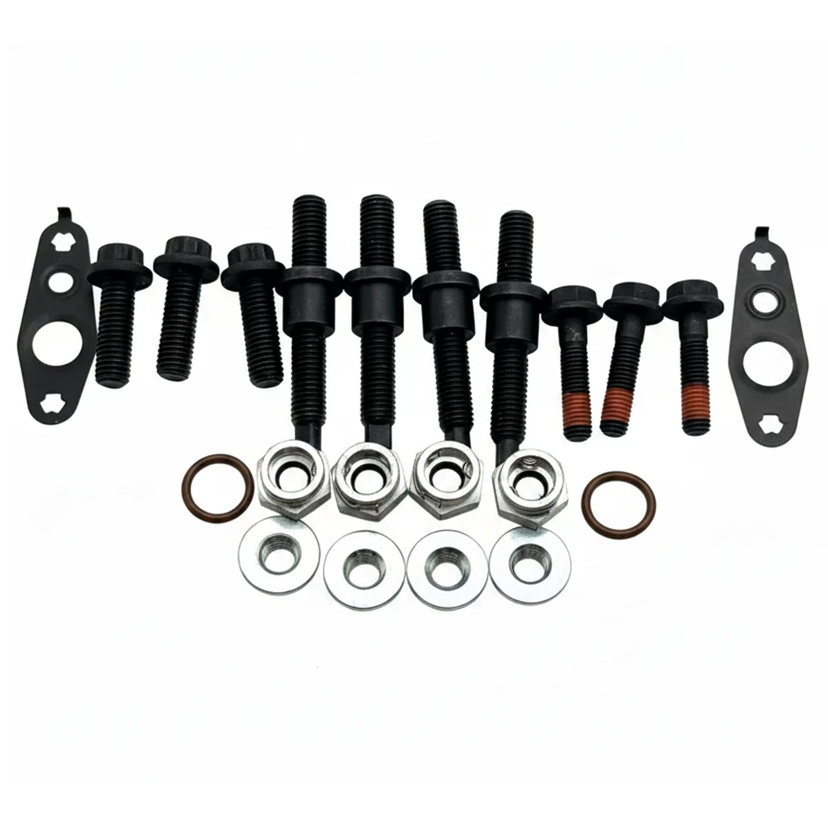 Collettore di scarico con perno e dado e raccordo turbo per Ford EcoBoost da 3,5 litri