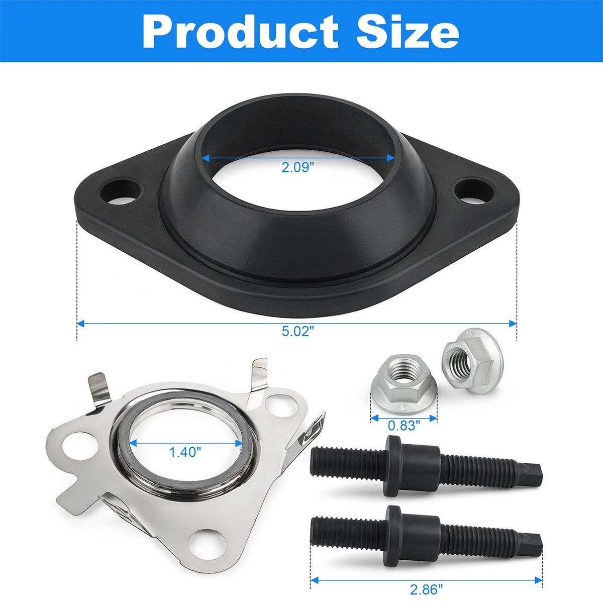 Kit Goujons Et Joint De Bride D’échappement Pour Ford Ecoboost 3.5L 2011-2021
