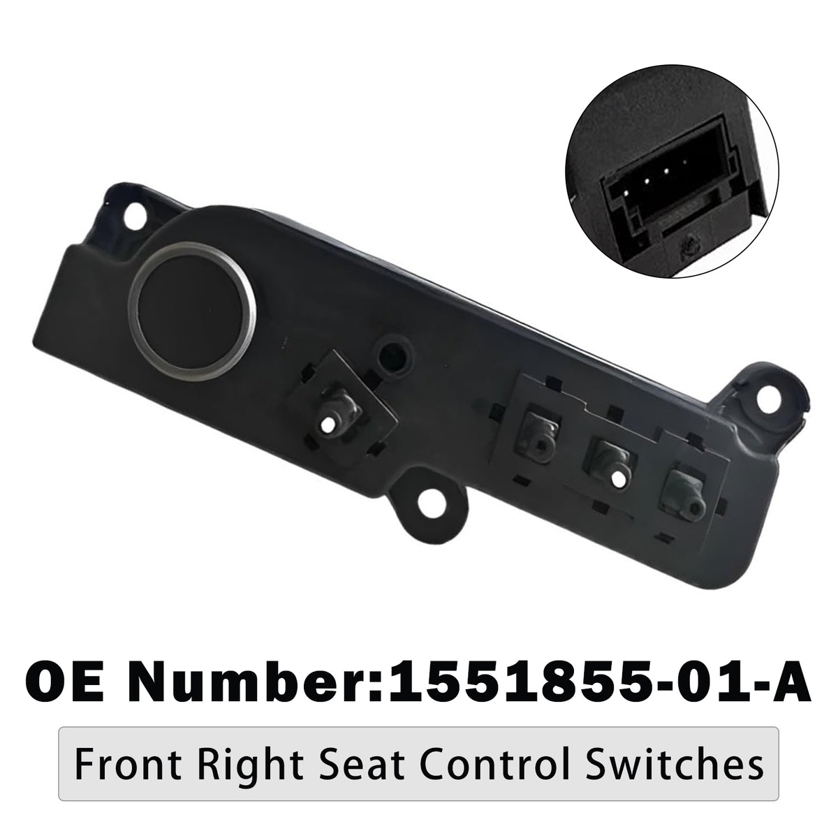 Interrupteurs De Commande De Siège 1551855-01-A Pour Tesla Model Y 3 2017-2024