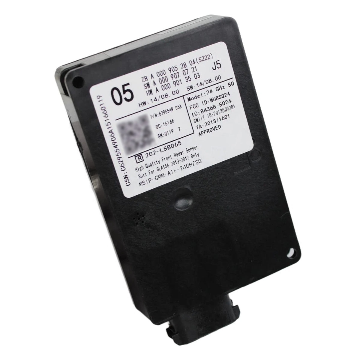 Capteur radar du régulateur de vitesse A0009052804 Pour Benz C-Class S222 2013-2017