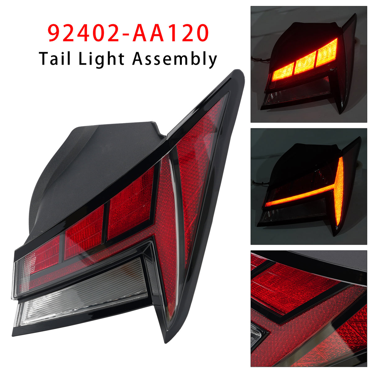 Luce freno fanale posteriore esterno destro 92402-AA120 per Hyundai Elantra