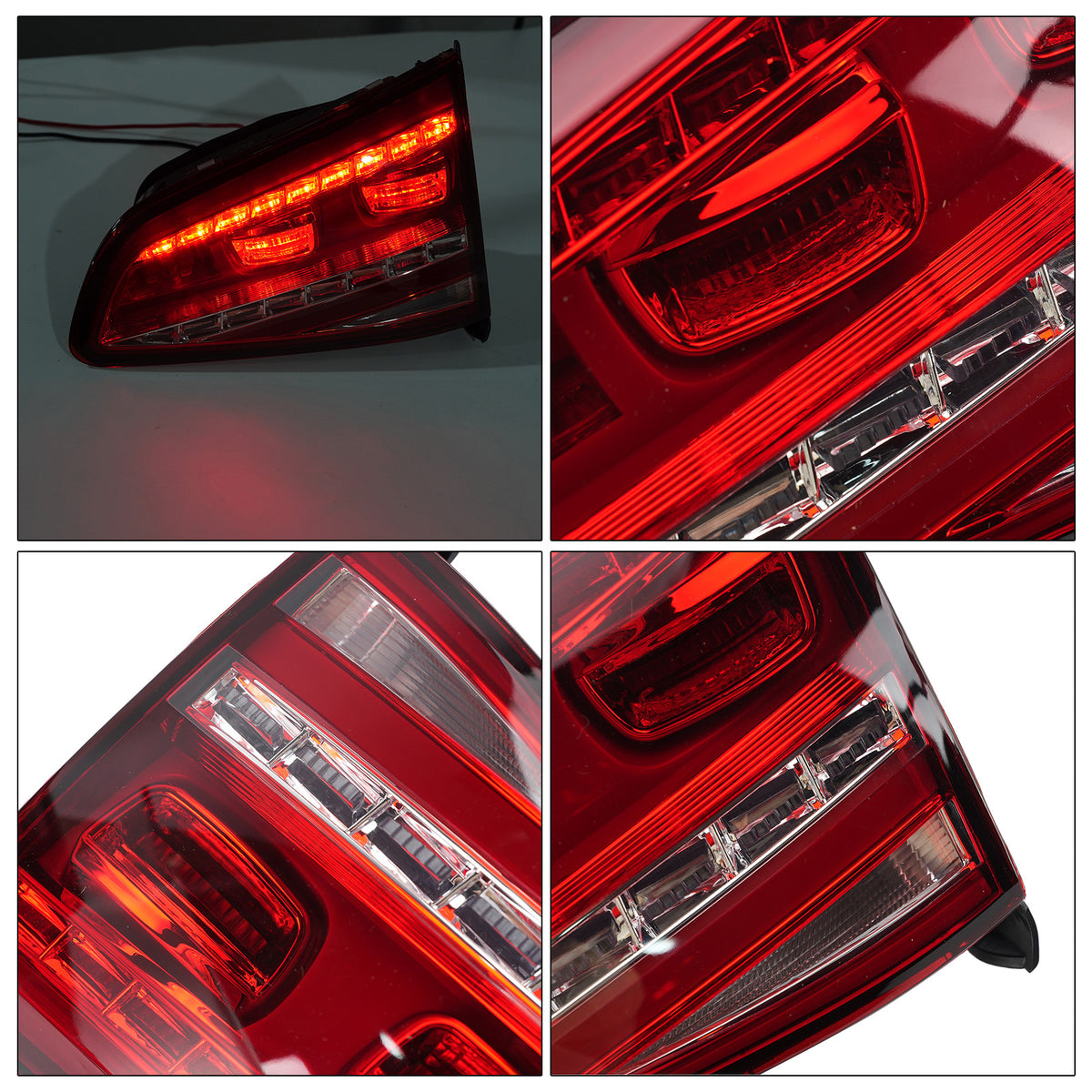 4PCS Kit feux arrière intérieurs extérieurs gauche Pour VW Golf VII MK7 1.2 TSI