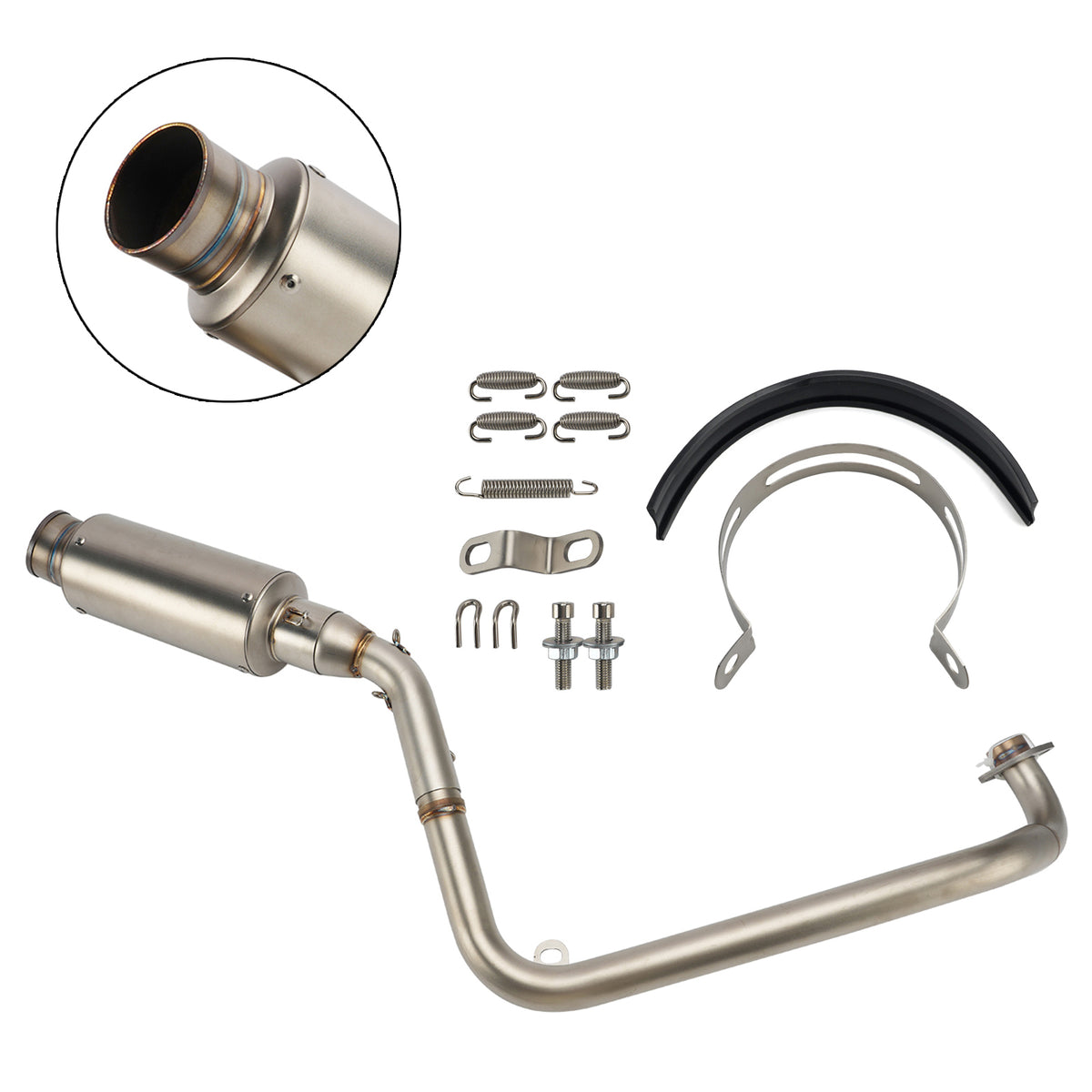 Kit tubi impianto di scarico completo per Honda Grom Msx 125 2013-2025