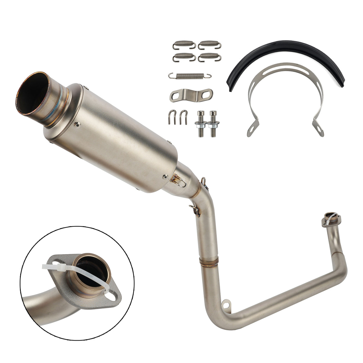 Kit tubi impianto di scarico completo per Honda Grom Msx 125 2013-2025