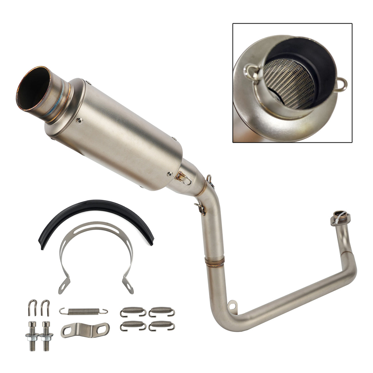 Kit tubi impianto di scarico completo per Honda Grom Msx 125 2013-2025