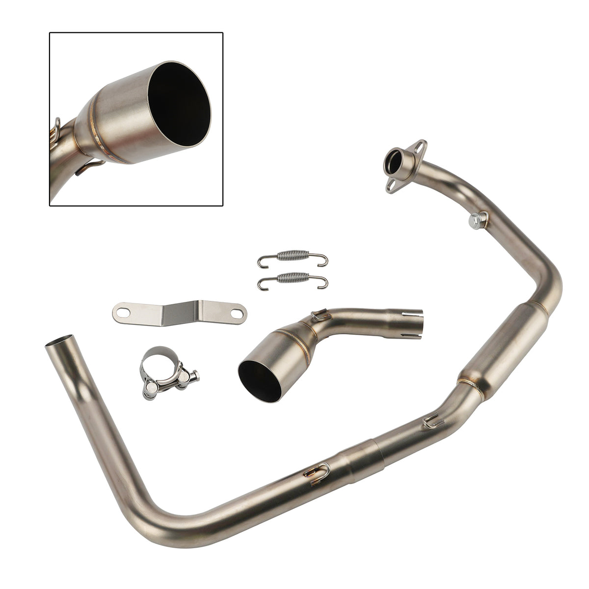 Kit tubo impianto di scarico completo per Benelli TNT125 TNT 135 2017-2023
