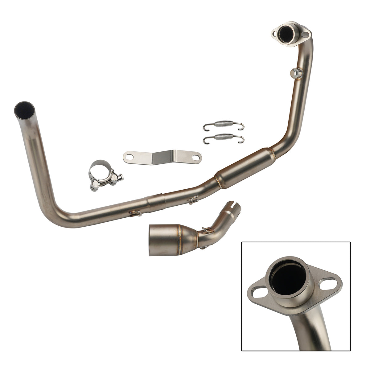 Kit tubo impianto di scarico completo per Benelli TNT125 TNT 135 2017-2023