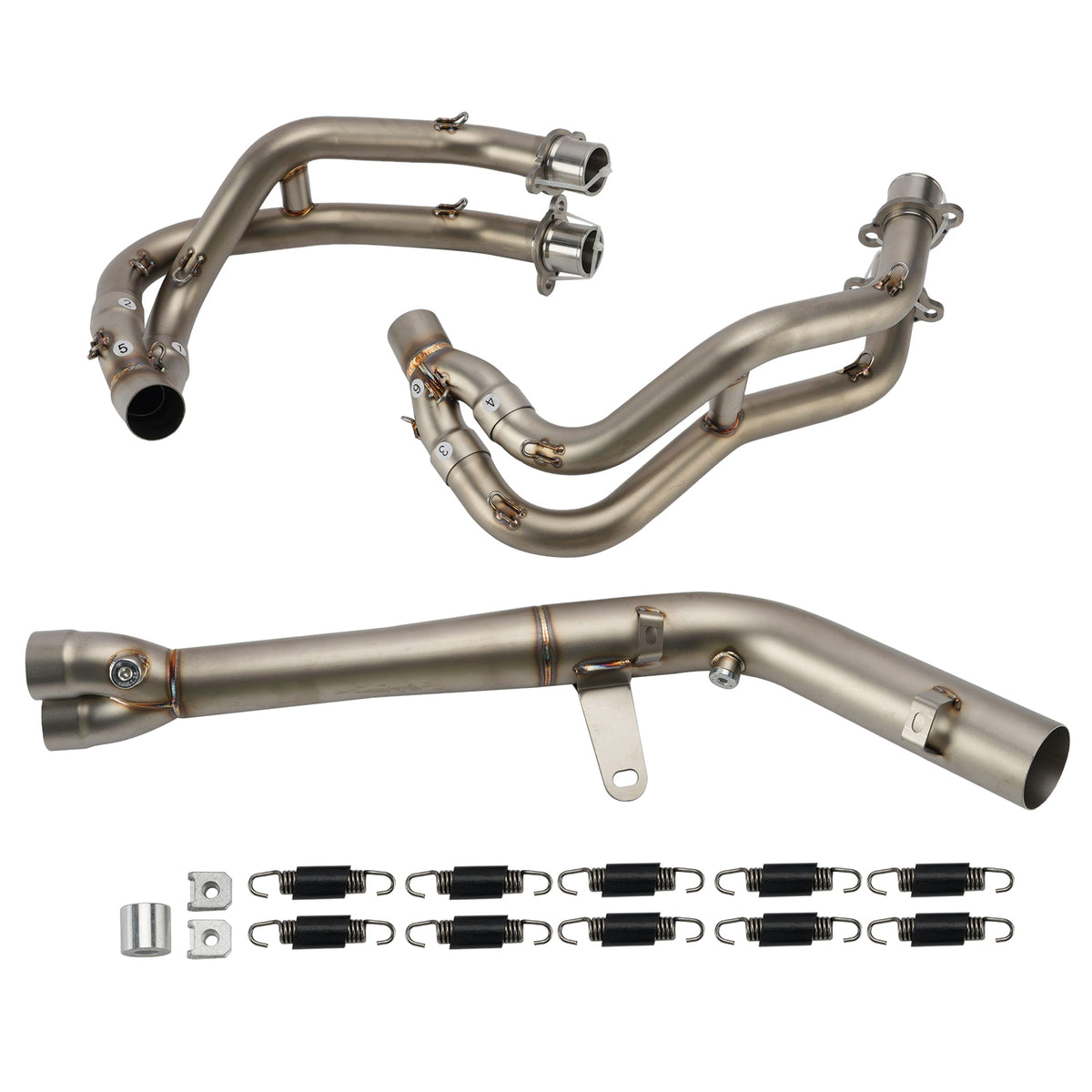 Kompletter Auspuffrohrsatz für Kawasaki ZX4R ZX4RR 2023-2026 2025