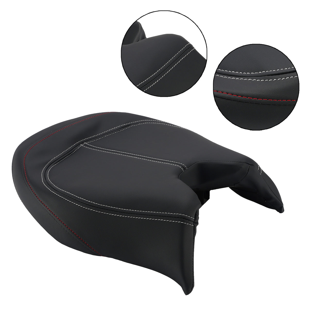 Cojín del asiento del conductor delantero Raider Pu negro para Can-Am Ryker 600 900 19-25