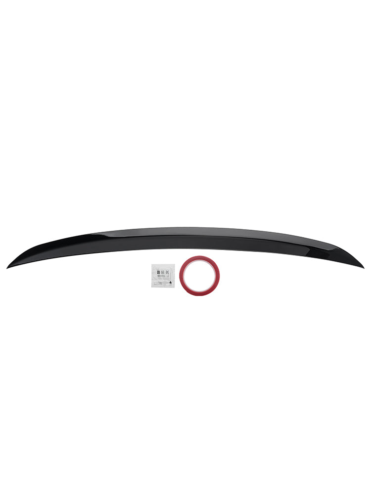Spoiler arrière noir brillant Pour Mercedes Benz A‑Class W177 Hatchback 2019+