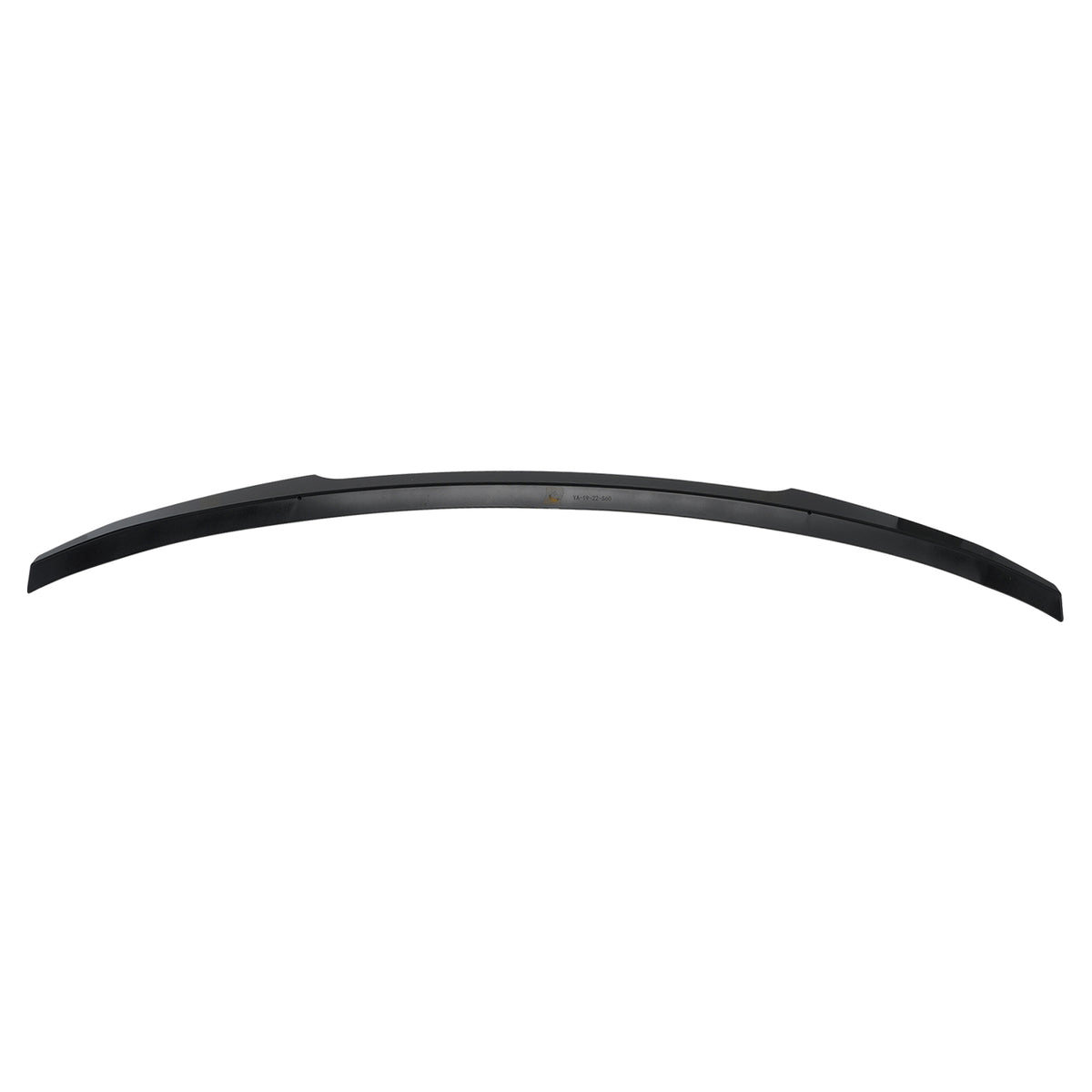 Spoiler arrière noir brillant style V highkick Pour VOLVO S60 Sedan 2019‑2022