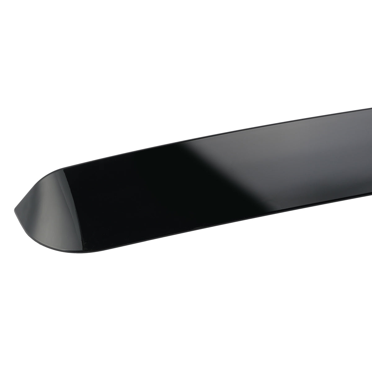 Aileron spoiler de fenêtre de toit noir brillant Pour Kia Forte K3 Sedan 2019‑24