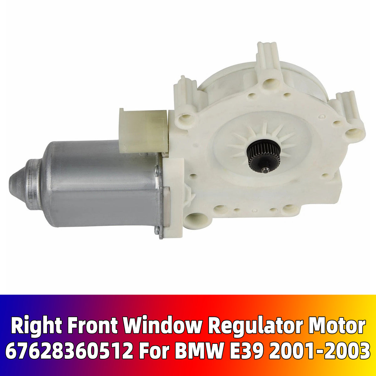 Moteur de lève-vitre avant droit 67628360512 pour BMW E39