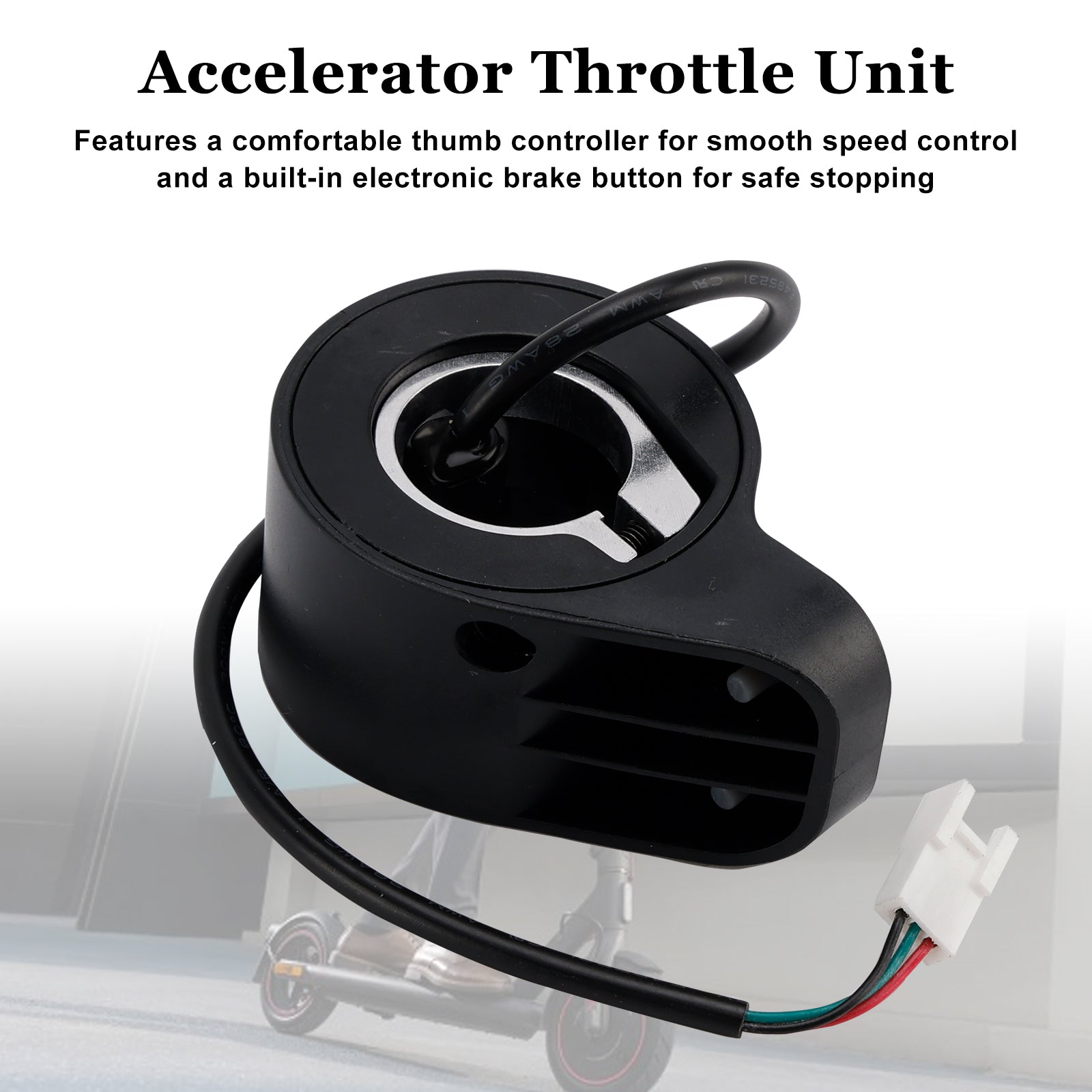 Acceleratore di gas e joystick per Xiaomi 4 Pro Electric Scooter (1a generazione) Grigio