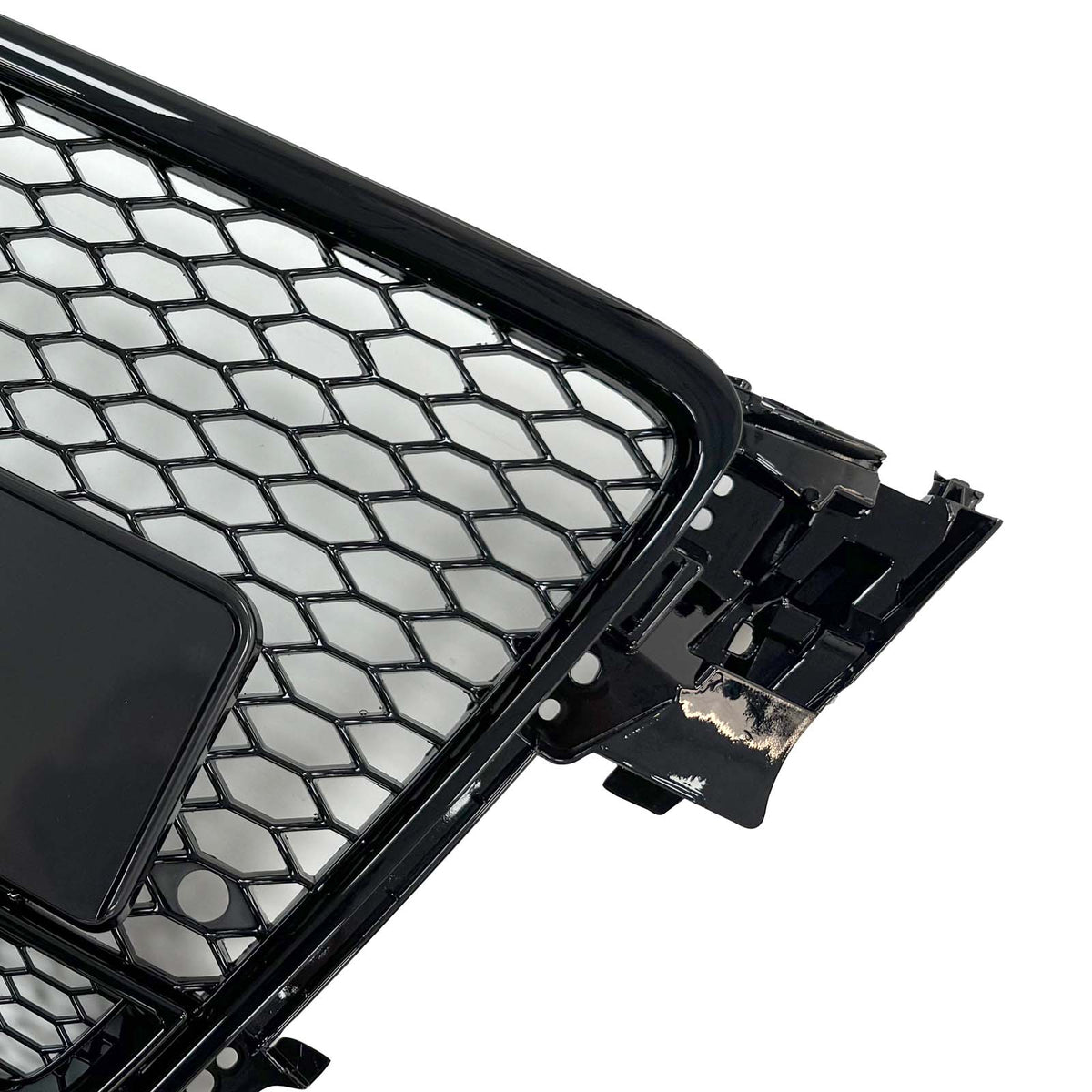 RS4‑Style Honeycomb Sport Mesh Hex Grill Grille Pour Audi A4/S4 B8 2009‑2012