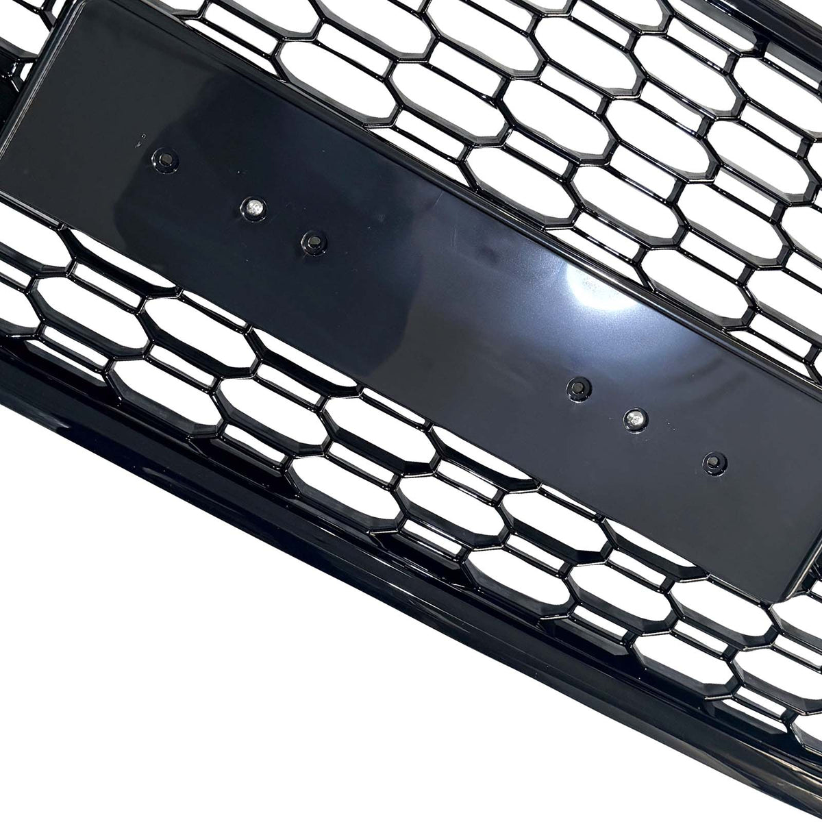 RSQ5-Style Front Honeycomb Mesh Grille Grill Pour Audi Q5 SQ5 2018-2020