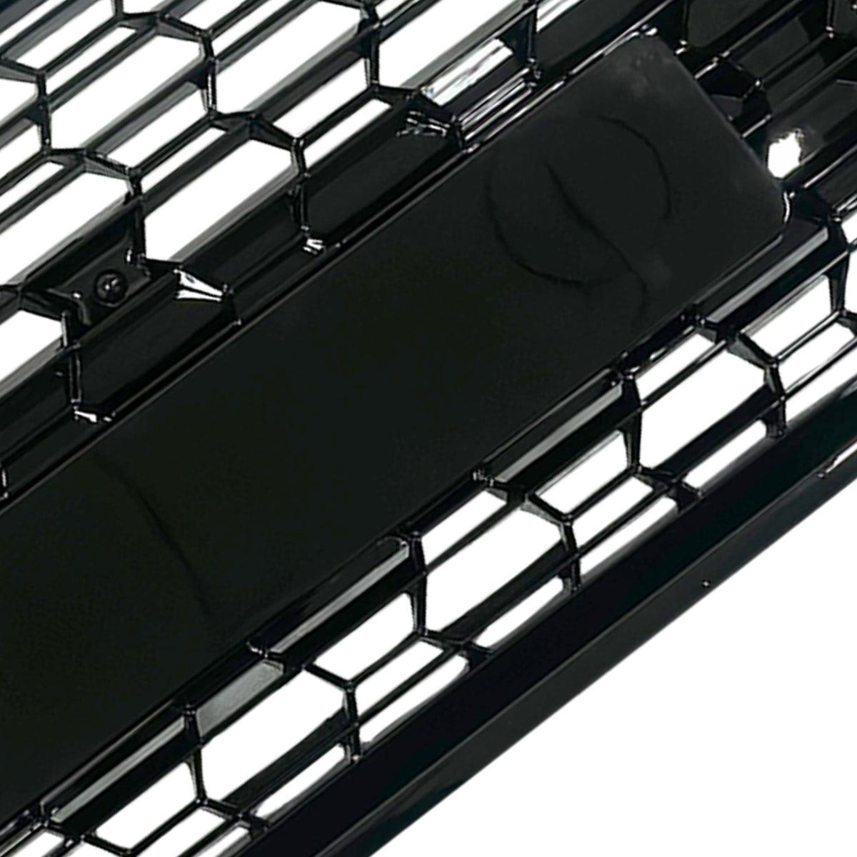 RSQ5-Style Front Honeycomb Mesh Grill Grille Pour Audi Q5 SQ5 2018-2020