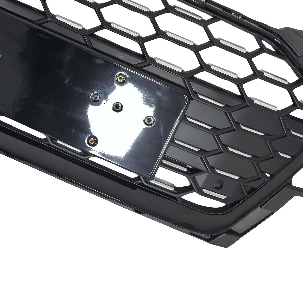 RS4‑Style Front Bumper Grille Grill 8W0853651D Pour Audi A4 S4 B9.5 2020‑2022