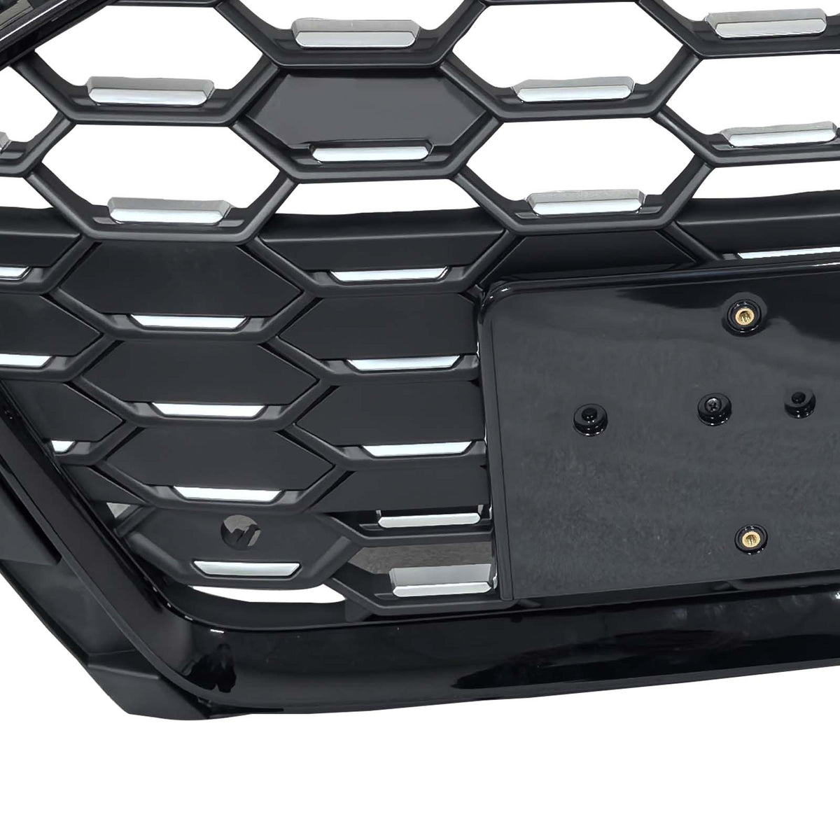 RS4‑Style Front Bumper Grille Grill 8W0853651D Pour Audi A4 S4 B9.5 2020‑2022