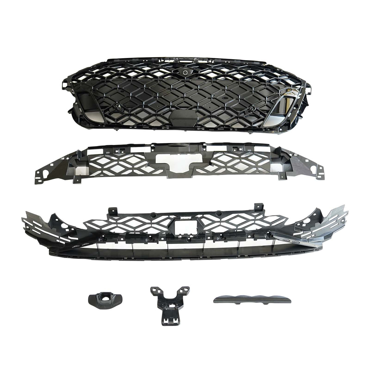 Front Bumper Honeycomb Mesh Grille Grill Pour Audi A3 8Y Advanced 2025‑2026