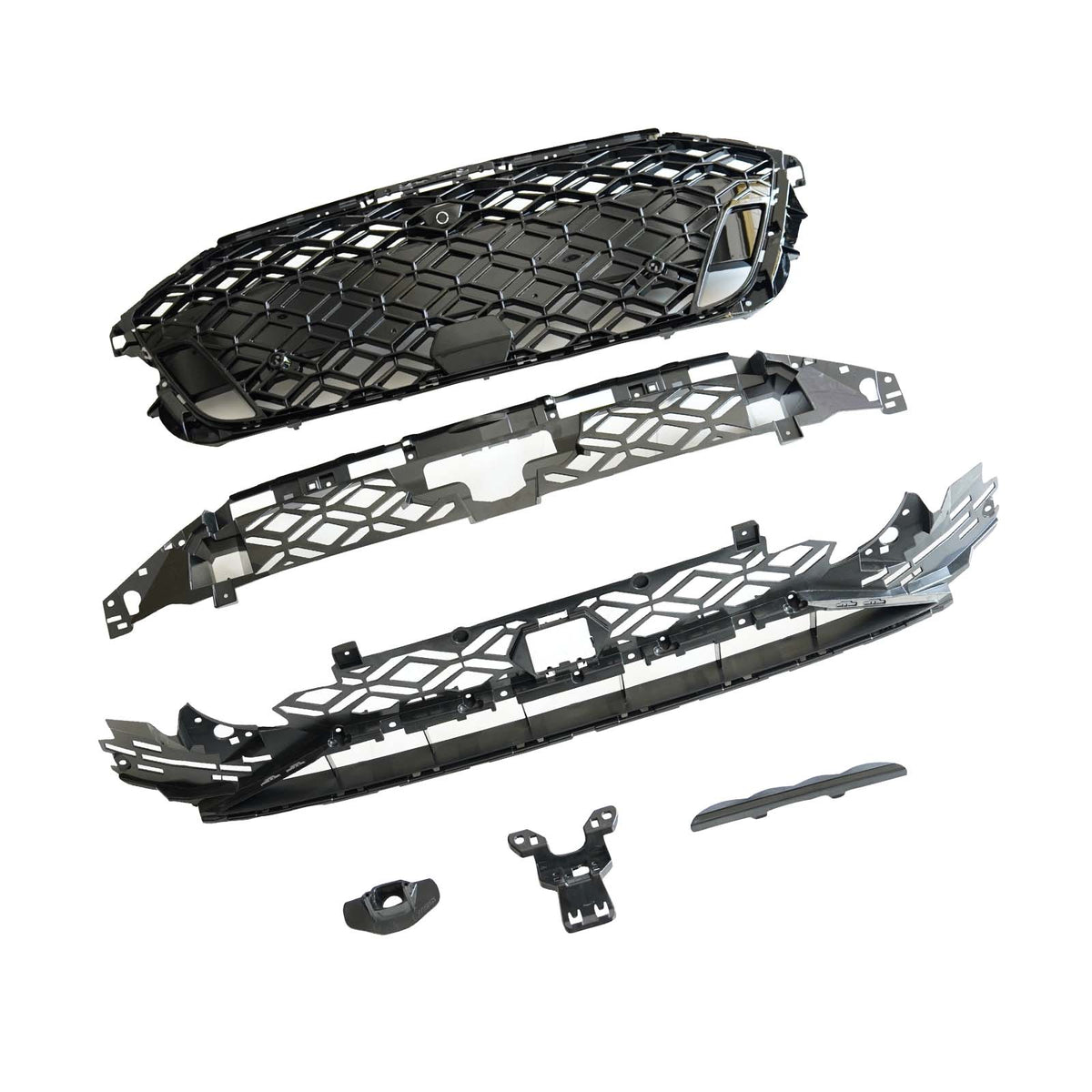 Front Bumper Honeycomb Mesh Grille Grill Pour Audi A3 8Y Advanced 2025‑2026
